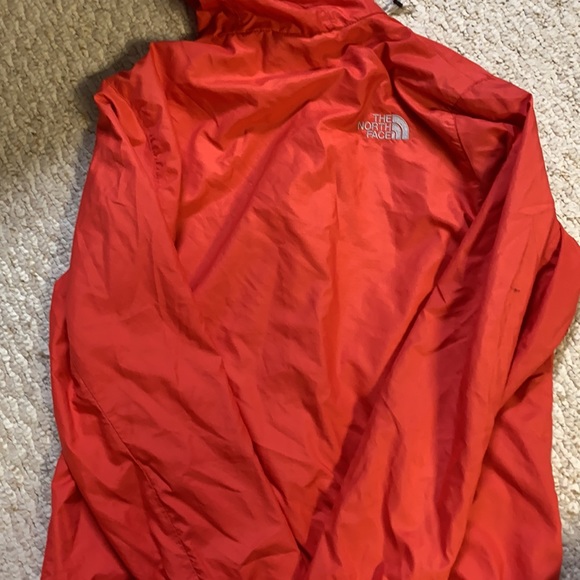 women’s North face size Medium orange wind breaker - Picture 8 of 10